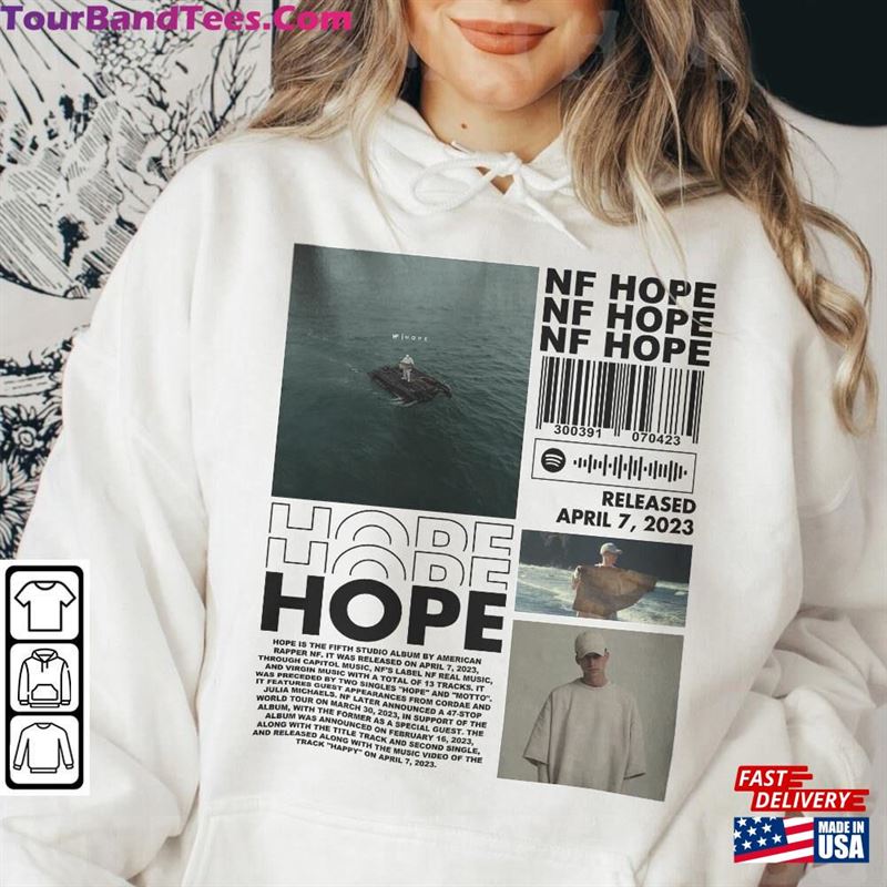 Nf Rapper Shirt Hope Album 90S Y2K Merch Vintage Hiphop Sweatshirt Hoodie T-Shirt 29Uf136497 – Utopia Fashion