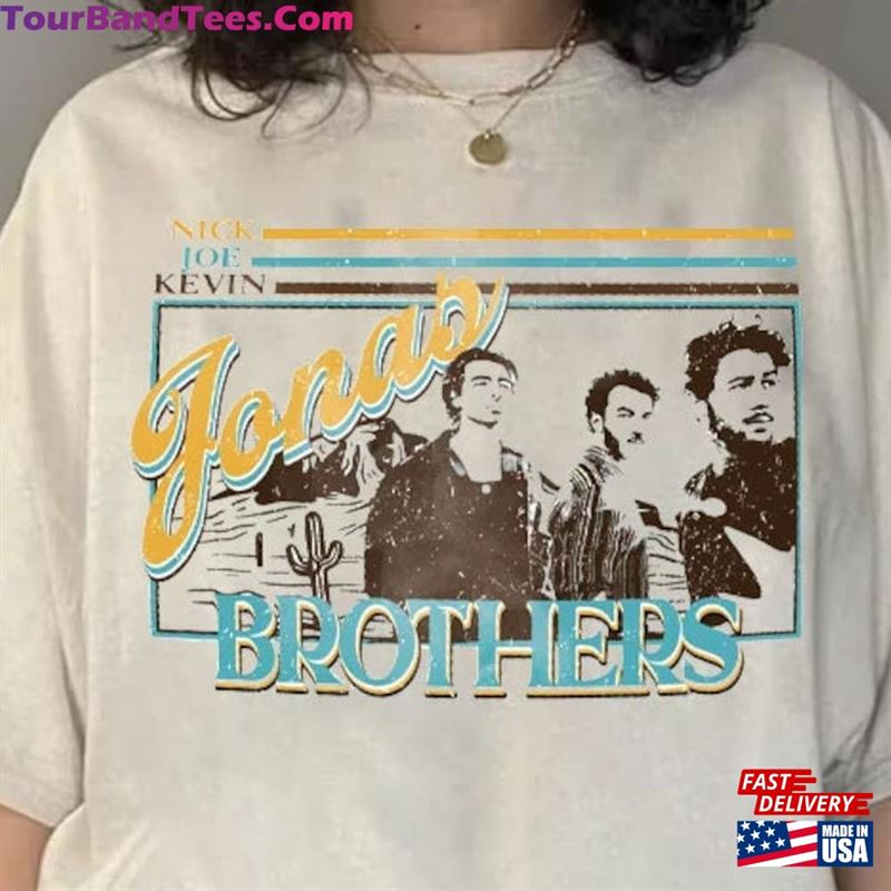 Nick Joe Kevin Jonas T-Shirt Brothers Tour Shirt Concert Retro Unisex Gift Classic 29Uf118841 – Utopia Fashion