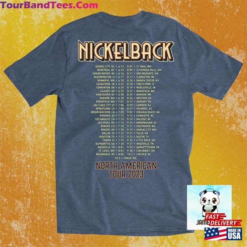 Nickelback Get Rollin’Shirt Vintage Nickleback Tour Unisex Hoodie 29Uf124602 – Utopia Fashion