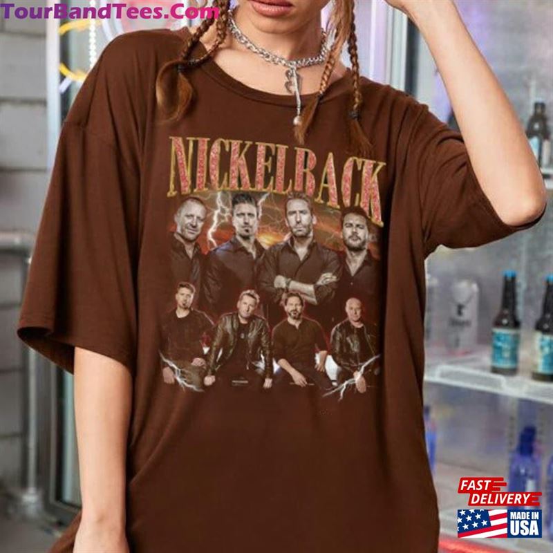 Nickelback Unisex Shirt Nicklebacks Merch Nickelbacks Fan Gift Band Tee T-Shirt Classic 29Uf123907 – Utopia Fashion