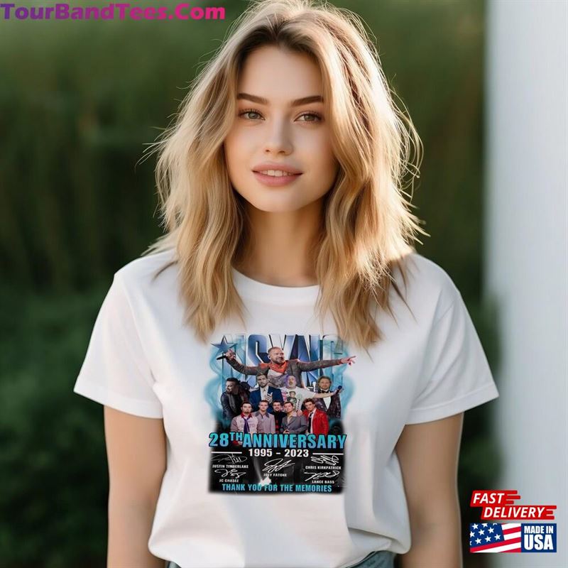 Nsync 28Th Anniversary Memories Shirt In My Reunion Era Tee Unisex T-Shirt 29Uf131420 – Utopia Fashion