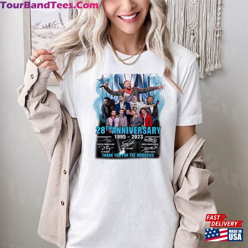 Nsync 28Th Anniversary Memories Shirt In My Reunion Era Tee Unisex T-Shirt 29Uf131420 – Utopia Fashion