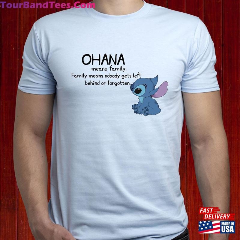 Ohana Means Family T Shirt Cute Stitch Tshirt Unisex Classic 29Uf136929 – Utopia Fashion