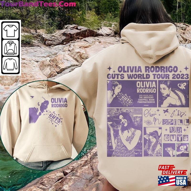 Olivia Rodrigo Guts World Tour Music Shirt Sides Vintage Singer Y2K Sweatshirt Classic 29Uf132009 – Utopia Fashion