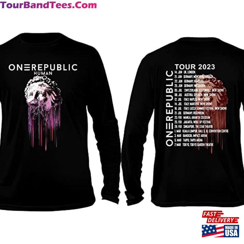 Onerepublic Europe Tour Shirt Band Fan Concert For Unisex T-Shirt 29Uf122245 – Utopia Fashion