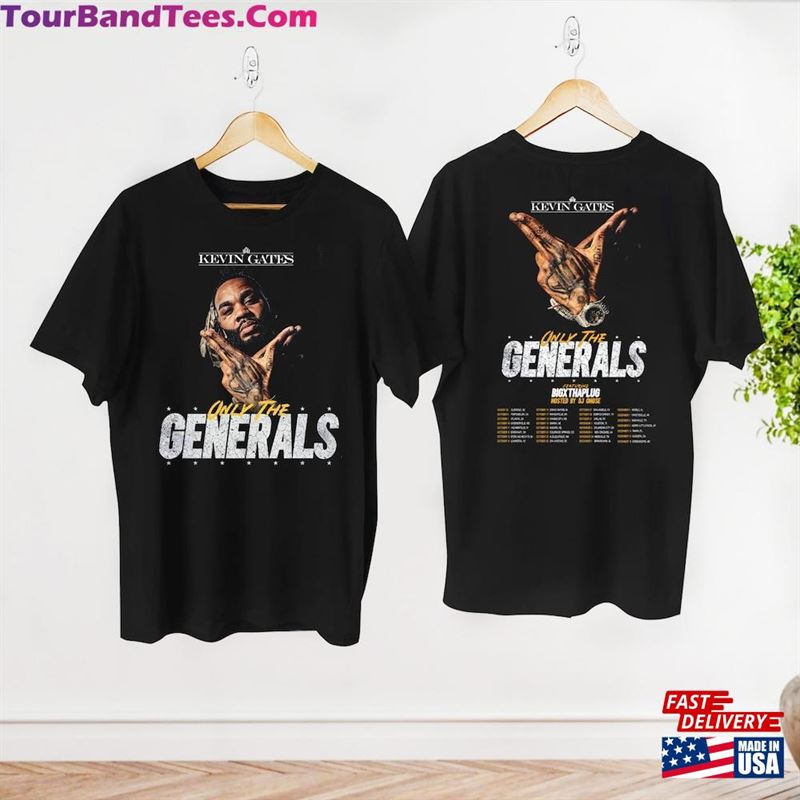 Only The Generals Kevin Gates Tour T-Shirt Rapper Shirt Sweatshirt 29Uf123902 – Utopia Fashion