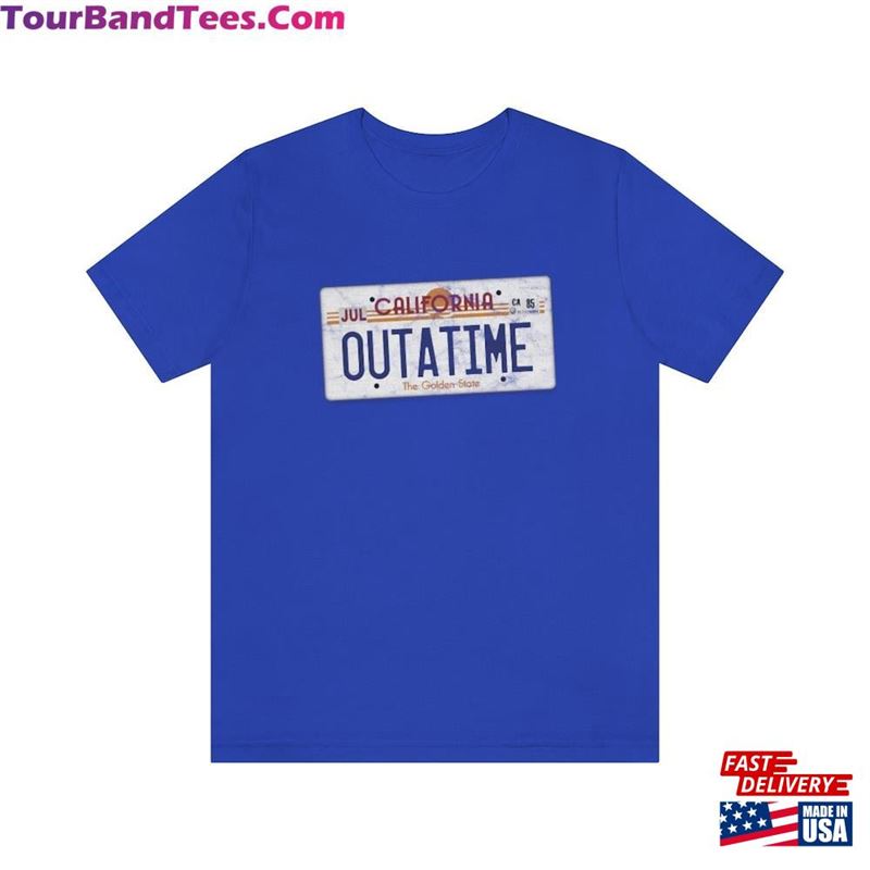 Outatime Back To Future Shirt Vintage Movie Classic Nostalgic T-Shirt 29Uf122593 – Utopia Fashion