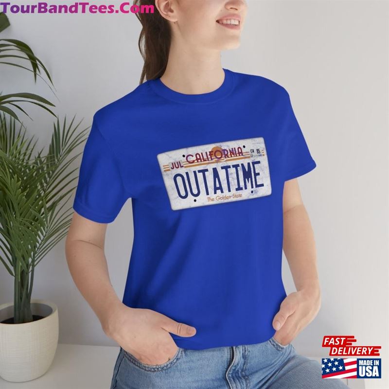 Outatime Back To Future Shirt Vintage Movie Classic Nostalgic T-Shirt 29Uf122593 – Utopia Fashion