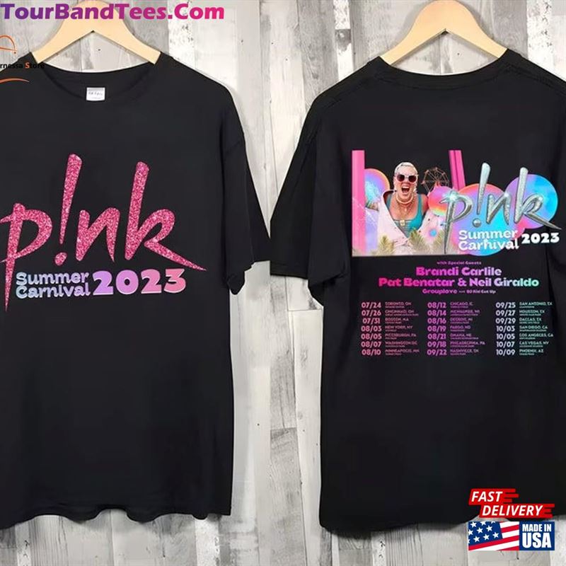 P!Nk Pink Singer Summer Carnival Festi Tour Sides Shirt Hoody Sweatshirt Hoodie T-Shirt 29Uf131431 – Utopia Fashion