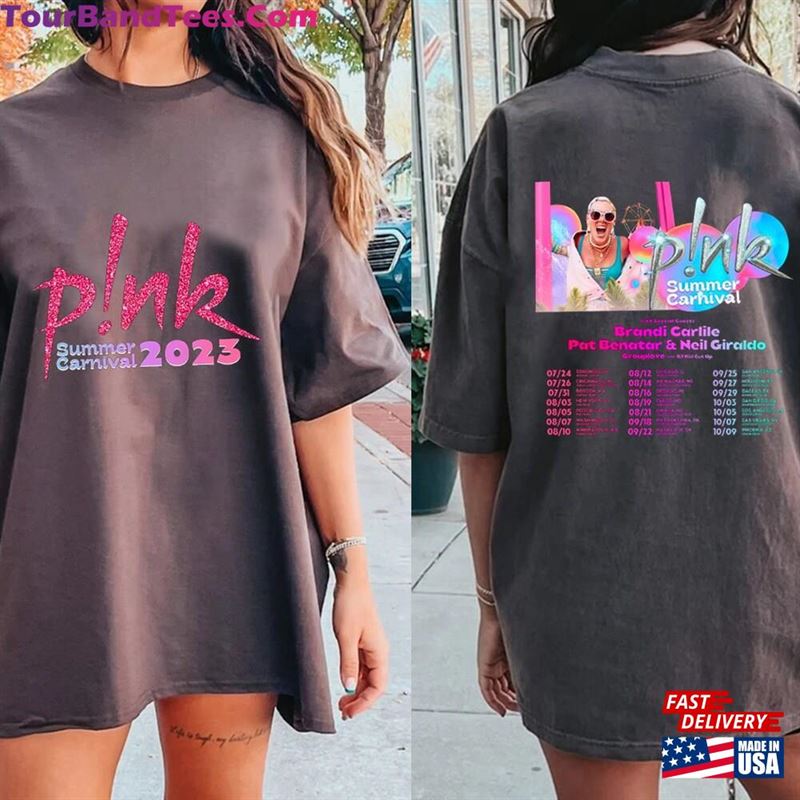 P!Nk Pink Singer Summer Carnival Festi Tour T-Shirt Hoodie Hoody Shirt Sweatshirt 29Uf122830 – Utopia Fashion