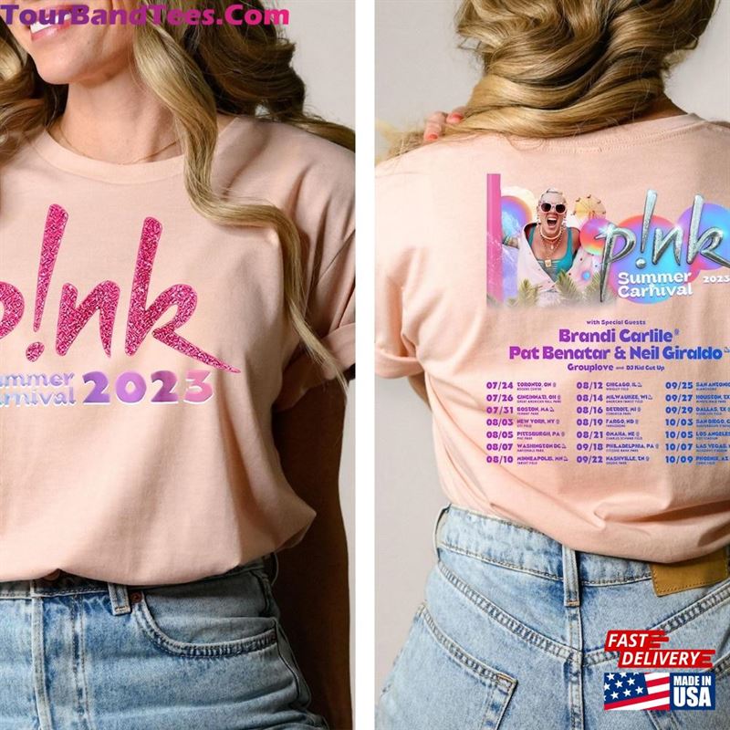 P!Nk Pink Singer Summer Carnival Tour T-Shirt Trustfall Album Shirt Classic Hoodie 29Uf131936 – Utopia Fashion