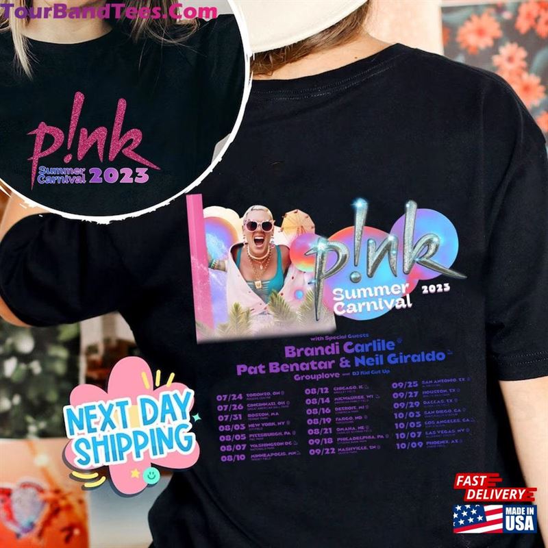 P!Nk Pink Singer Summer Carnival Tour T-Shirt Trustfall Album Shirt Unisex Hoodie 29Uf122053 – Utopia Fashion