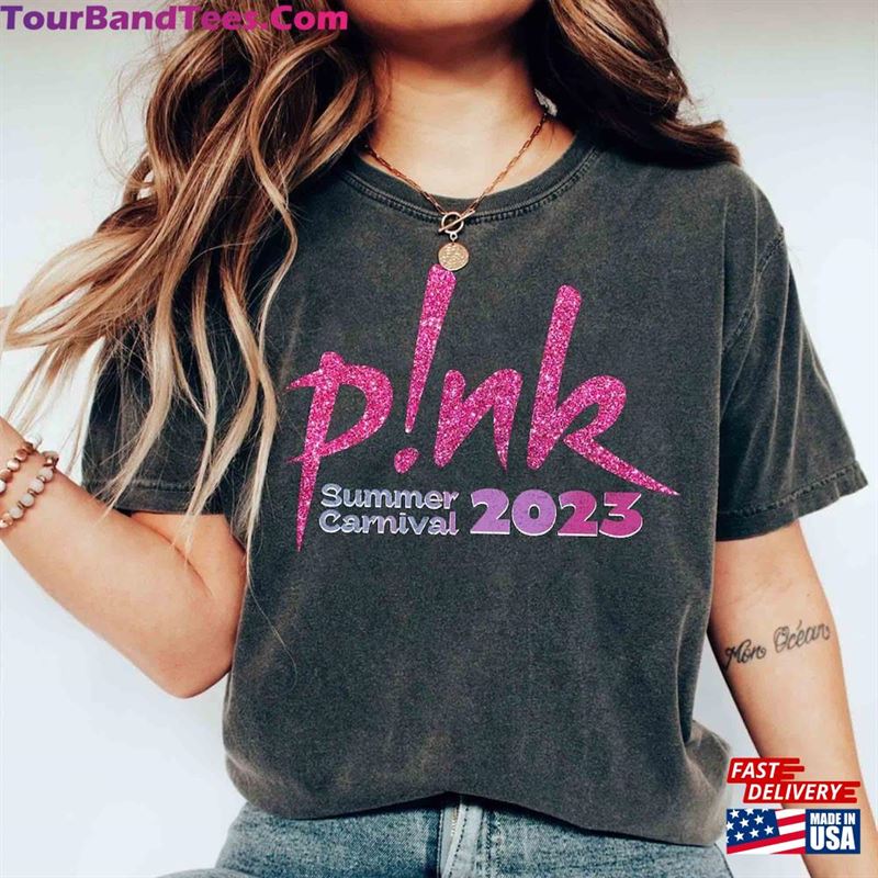 P!Nk Summer Carnival Pink Singer Tour Shirt T-Shirt Sweatshirt 29Uf124470 – Utopia Fashion