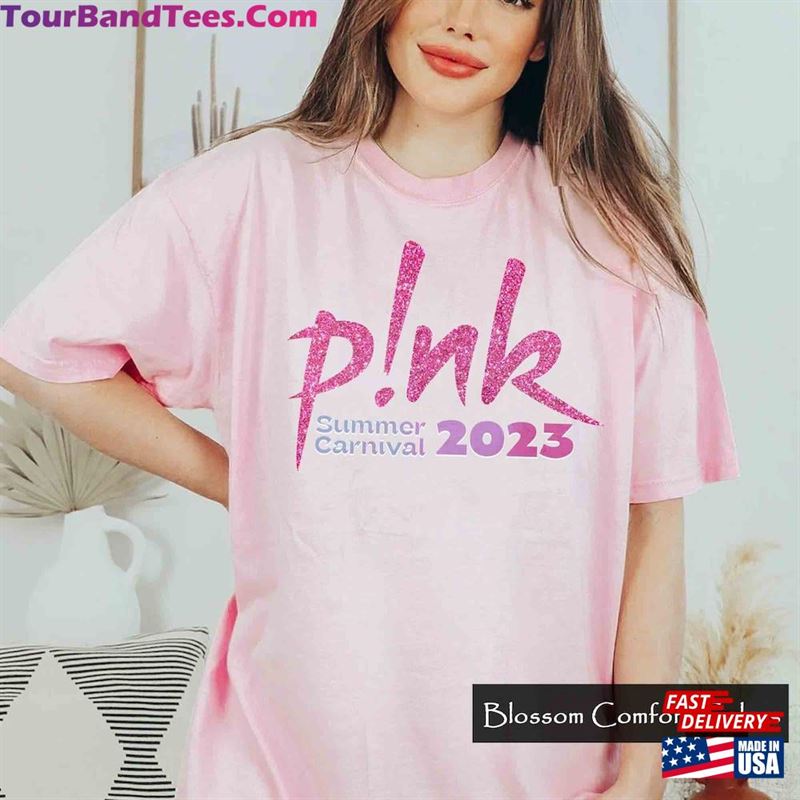 P!Nk Summer Carnival Pink Singer Tour Shirt T-Shirt Sweatshirt 29Uf124470 – Utopia Fashion