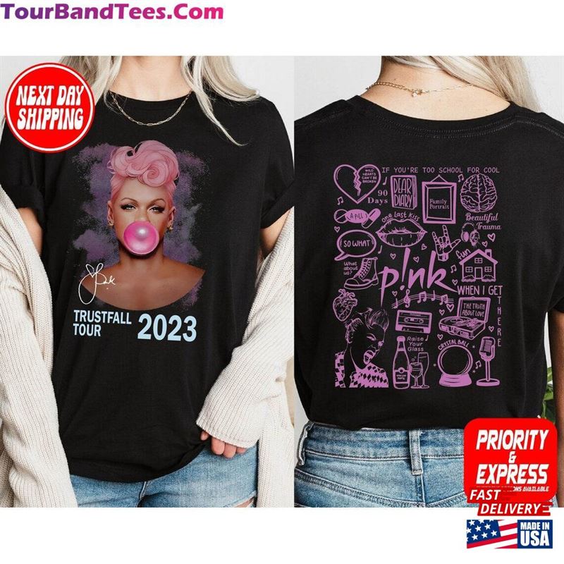 P!Nk Summer Carnival Trustfall Album Sweatshirt Pink Singer Tour Tee Hoodie Unisex 29Uf123166 – Utopia Fashion