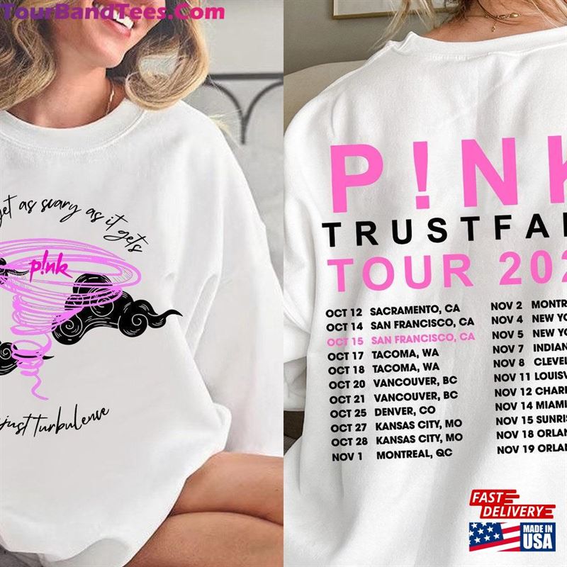 P!Nk Summer Carnival Trustfall Album Tee Pink Singer Tour Shirt Hoodie Classic 29Uf123746 – Utopia Fashion