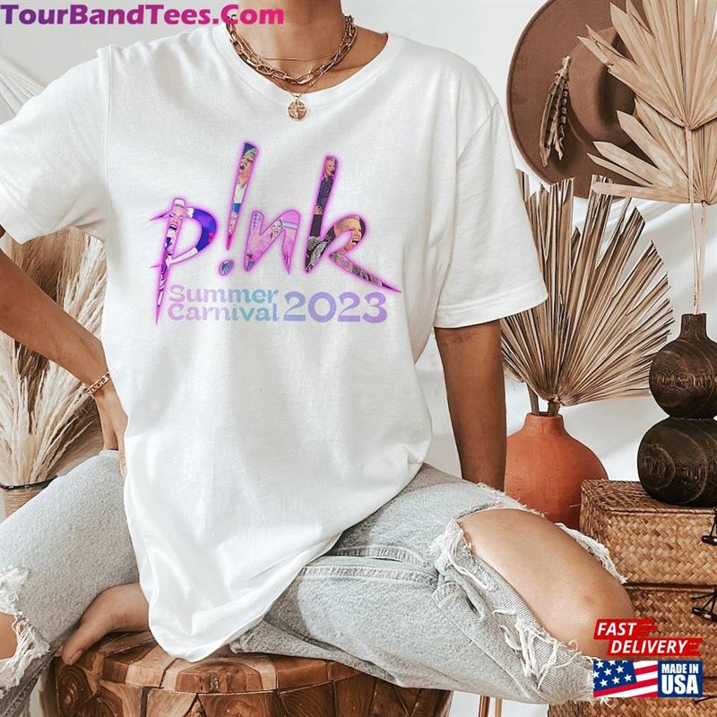 P!Nk Summer Carnival Trustfall Album Tee Pink Singer Tour Sweatshirt T-Shirt 29Uf131680 – Utopia Fashion