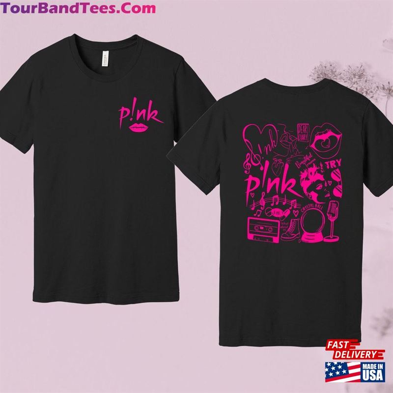 P!Nk Summer Carnival Trustfall Album Tee Pink Singer Tour T-Shirt Unisex 29Uf124059 – Utopia Fashion