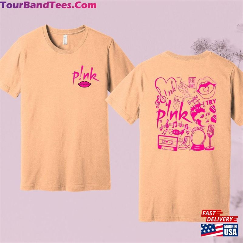 P!Nk Summer Carnival Trustfall Album Tee Pink Singer Tour T-Shirt Unisex 29Uf124059 – Utopia Fashion