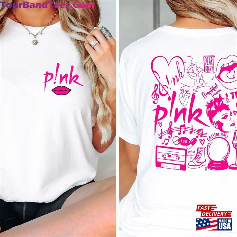 P!Nk Summer Carnival Trustfall Album Tee Pink Singer Tour T-Shirt Unisex 29Uf124059 – Utopia Fashion