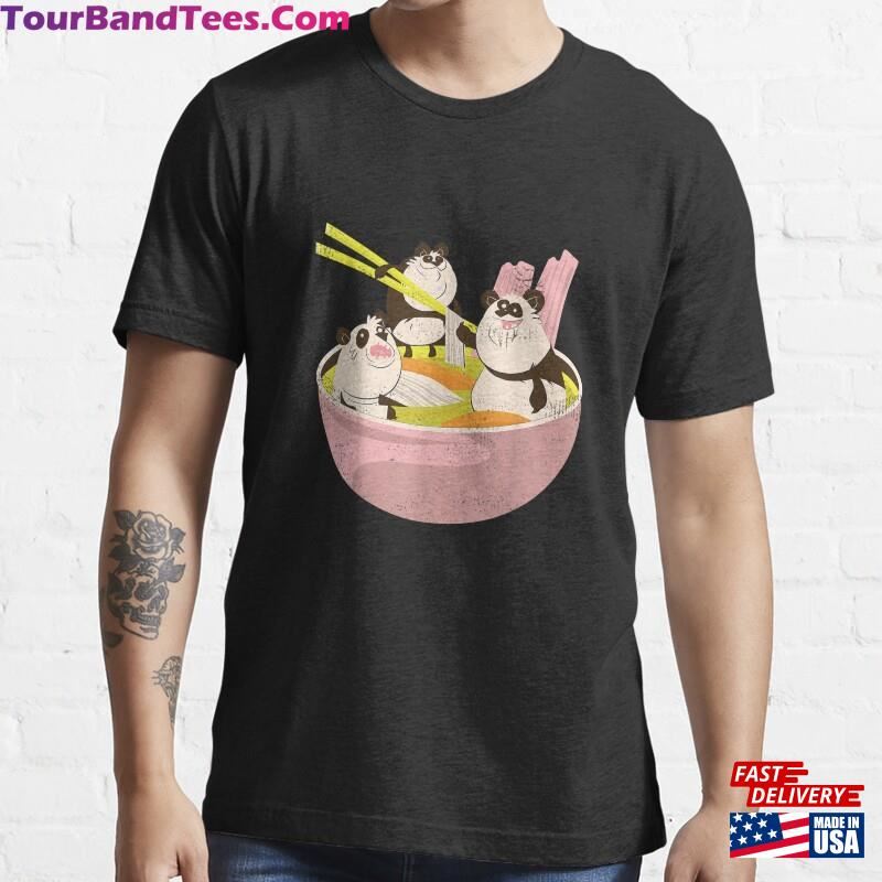 Panda Eating Ramen Noodles Kawaii Japanese Anime Gift Girls T-Shirt Best Women 90S Tees Hoodie 29Uf141304 – Utopia Fashion