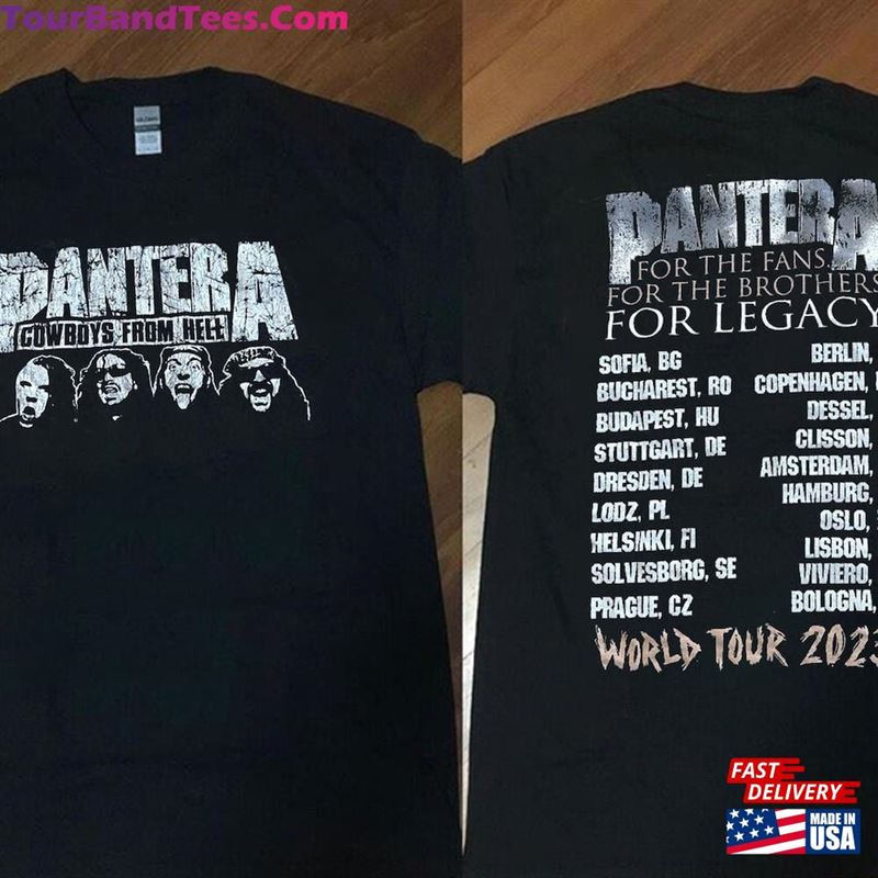 Pantera Tour With Lamp Of God Shirt Band For Fan Metal Rock Concert Hoodie Sweatshirt 29Uf132012 – Utopia Fashion