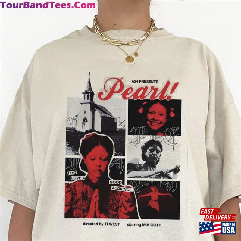 Pearl A24 Movie T-Shirt Mia Goth Horror Tee Hoodie Shirt Classic 29Uf118435 – Utopia Fashion