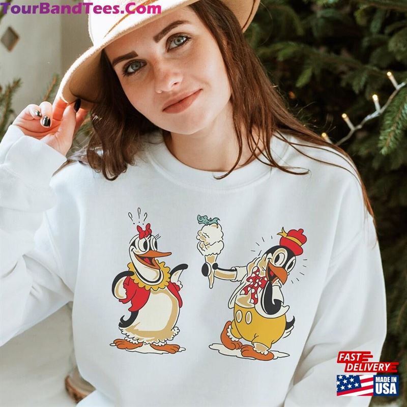 Penguin Sweatshirt Romantic Ice Cream Pullover Classic Hoodie 29Uf141549 – Utopia Fashion