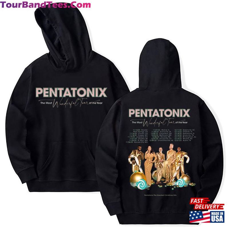 Pentatonix The Most Wonderful Tour Of Year Shirt Band Holiday Hoodie Sweatshirt 29Uf122721 – Utopia Fashion