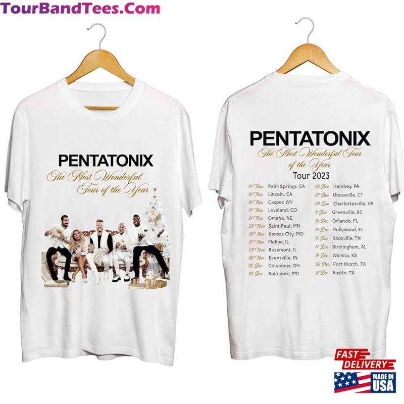 Pentatonix The Most Wonderful Tour Of Year Shirt Band Fan Classic Unisex 29Uf123904 – Utopia Fashion