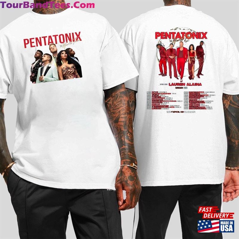 Pentatonix Tour Shirt Concert T-Shirt Band Fan Unisex 29Uf131924 – Utopia Fashion