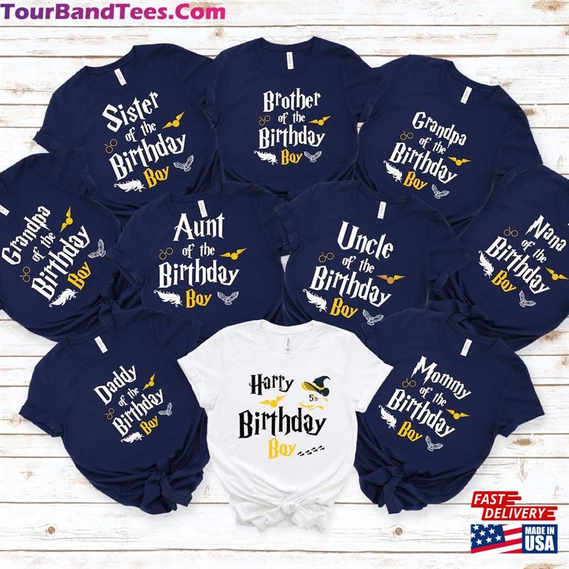 Personalized Birthday Shirts Wizard Squad Magic Shirt Sweatshirt Unisex 29Uf123086 – Utopia Fashion