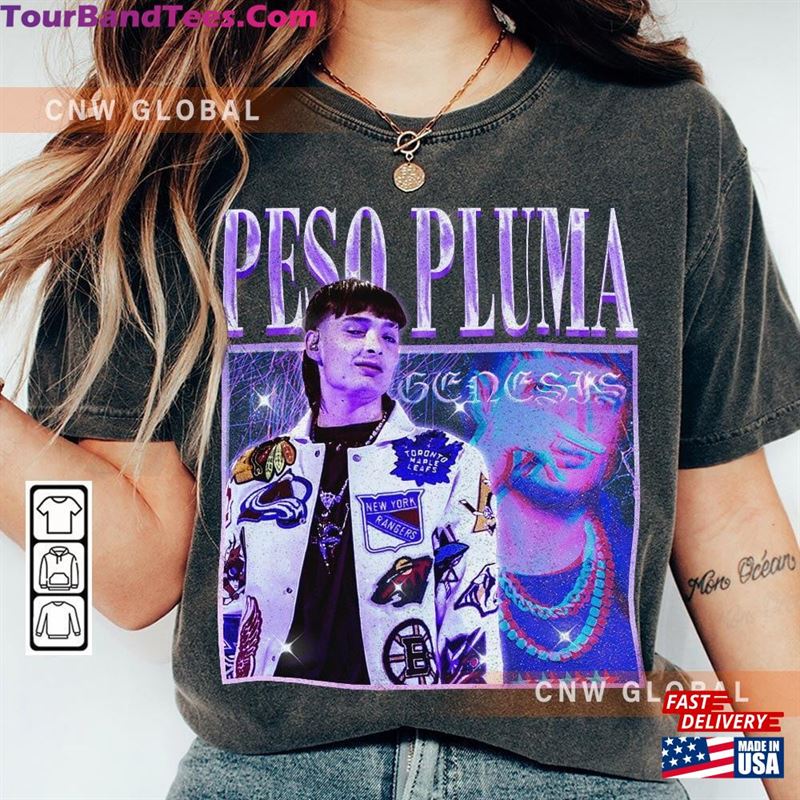 Peso Pluma Music Shirt Genesis New Album Mexico Sweatshirt T-Shirt 29Uf124502 – Utopia Fashion