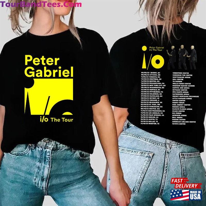 Peter Gabriel 73Rd Anniversary Tour Shirt Io The Music Hoodie Classic 29Uf122891 – Utopia Fashion