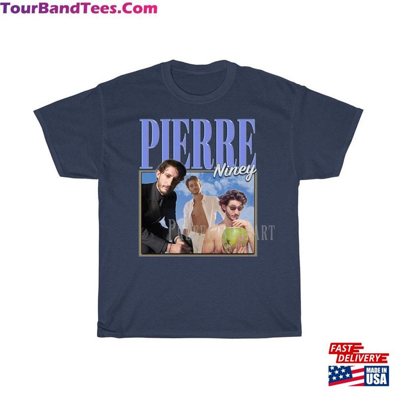 Pierre Niney Vintage Shirt Homage T-Shirt Fan Tees Sweatshirt Unisex 29Uf124483 – Utopia Fashion