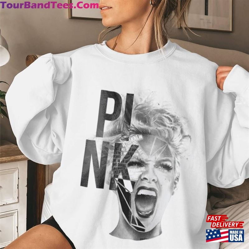 Pink Art Shirt Vintage Singer T-Shirt Concert P!Nk Sweatshirt Classic 29Uf136621 – Utopia Fashion