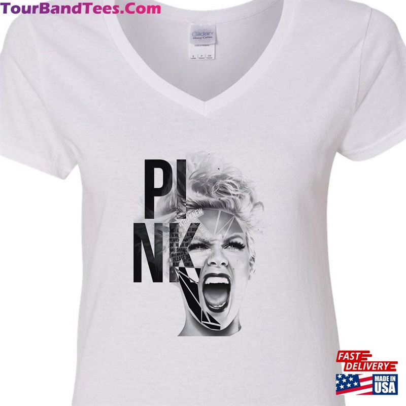 Pink Concert Front And Back Shirt Art Vintage Singer T-Shirt Classic 29Uf123726 – Utopia Fashion