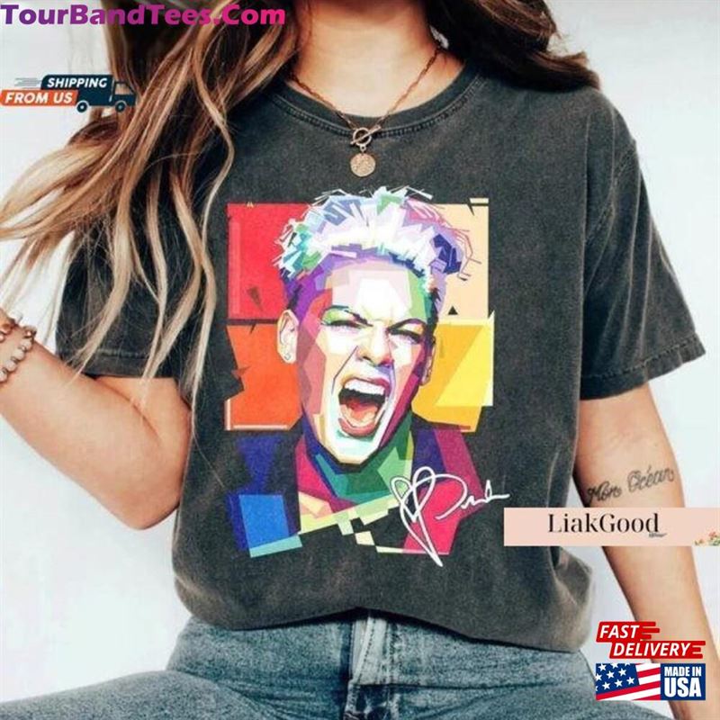 Pink Festival Tour T-Shirt Music Shirt Classic 29Uf118645 – Utopia Fashion