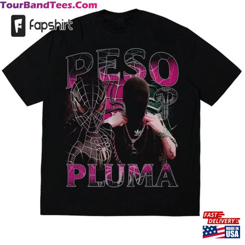 Pink Spider Peso Vintage T-Shirt Music Tour Retro Shirt Pluma Concerts Tee Classic Hoodie 29Uf122383 – Utopia Fashion