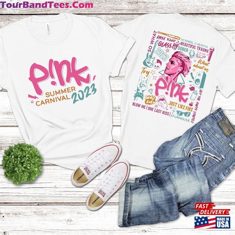 Pink Tour Get This Party Started Shirt Singer Summer Carnival T-Shirt Sweatshirt 29Uf118915 – Utopia Fashion