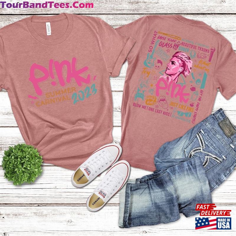 Pink Tour Get This Party Started Shirt Singer Summer Carnival T-Shirt Sweatshirt 29Uf118915 – Utopia Fashion