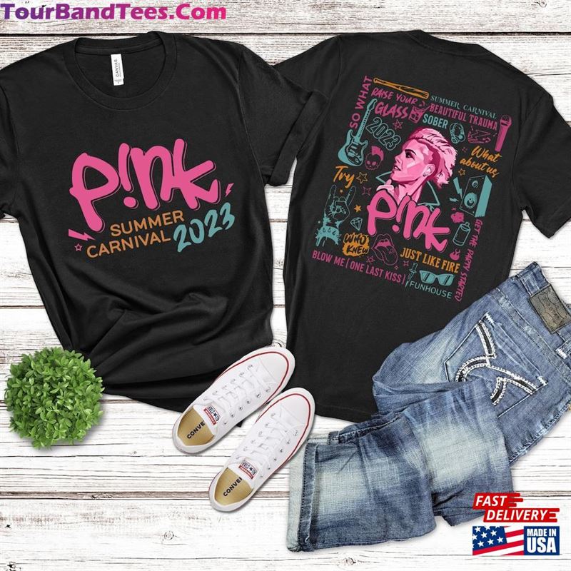 Pink Tour Get This Party Started Shirt Singer Summer Carnival T-Shirt Sweatshirt 29Uf118915 – Utopia Fashion