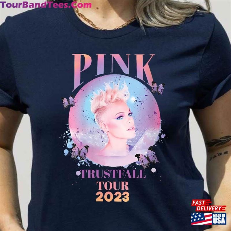 Pink Trustfall Tour Album Tee Singer T-Shirt Unisex 29Uf136491 – Utopia Fashion