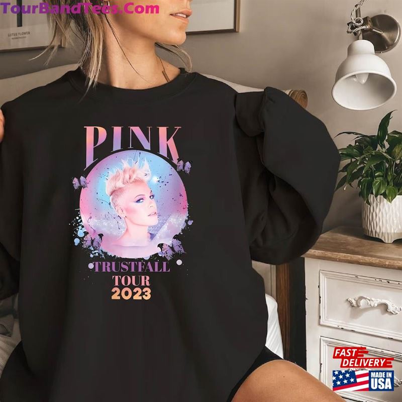 Pink Trustfall Tour Album Tee Singer T-Shirt Unisex 29Uf136491 – Utopia Fashion