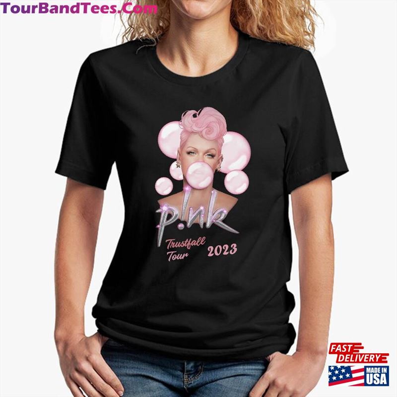 Pink Trustfall Tour Shirt Music Festival Concert Apparel T-Shirt Sweatshirt 29Uf119186 – Utopia Fashion