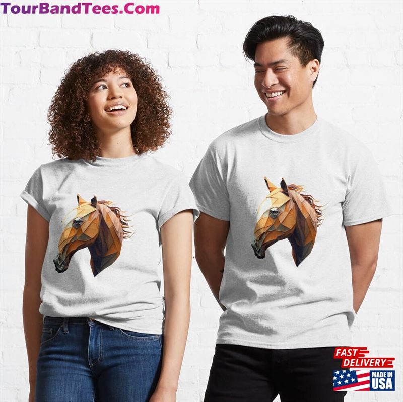 Polygon Horse Head T Shirt Classic T-Shirt Hoodie 29Uf136565 – Utopia Fashion