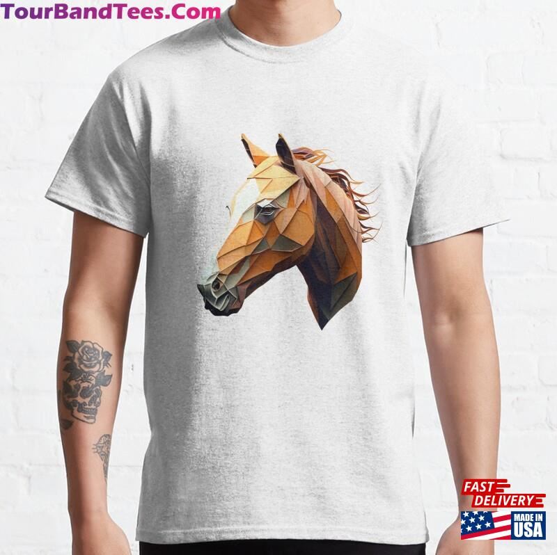 Polygon Horse Head T Shirt Classic T-Shirt Hoodie 29Uf136565 – Utopia Fashion