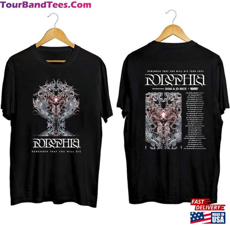 Polyphia Remember That You Will Die Tour Shirt Band Fan T-Shirt Classic 29Uf122973 – Utopia Fashion