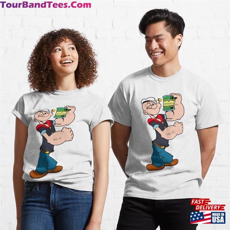 Popeye Classic T-Shirt Hoodie 29Uf141560 – Utopia Fashion