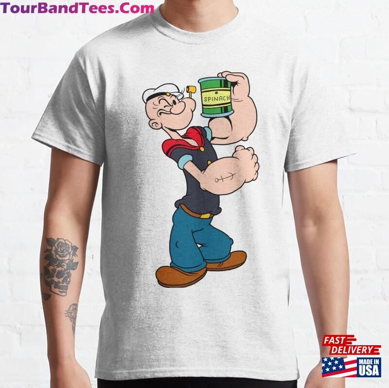 Popeye Classic T-Shirt Hoodie 29Uf141560 – Utopia Fashion